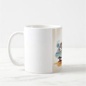 Beach Vibes Kombi Mug - Retro Surfing Serenity Kaffeetasse (Links)