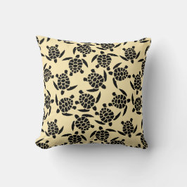 Beach Vibes Motif | Meeresschildkrötenmuster Kissen