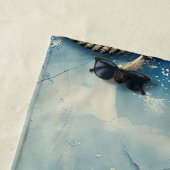 Beach Vibes Nautic Beach Handtuch (Beispiel)