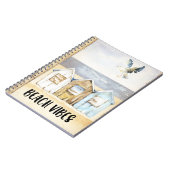 Beach Vibes Notizblock (Linke Seite)