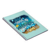 Beach Vibes Notizblock (Rechte Seite)