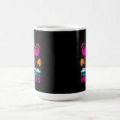 Beach Vibes Pink Flamingos-19501 Kaffeetasse (Mittel)