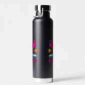 Beach Vibes Pink Flamingos-19501 Trinkflasche (Rechts)