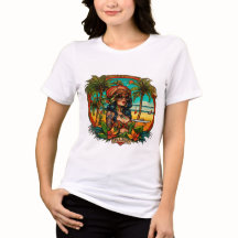 Beach Vibes: Sailor Jerry unique women T - Shirt