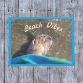 Beach Vibes Sandal und Surf Doormat Fußmatte