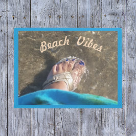Beach Vibes Sandal und Surf Doormat Fußmatte