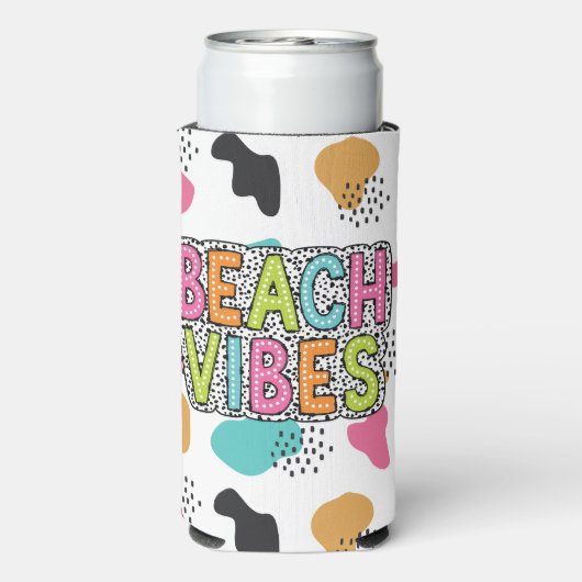 Beach Vibes Selters Dosenkühler (Seltzer Rückseite)