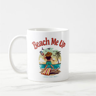 Beach Vibes: Sommer-Selfie-Abenteuer Kaffeetasse