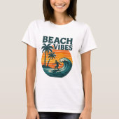 Beach Vibes Summer T - Shirt (Vorderseite)