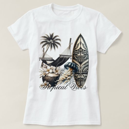 Beach Vibes T-Shirt (Design vorne)
