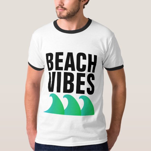 BEACH VIBES T - Shirt (Vorderseite)
