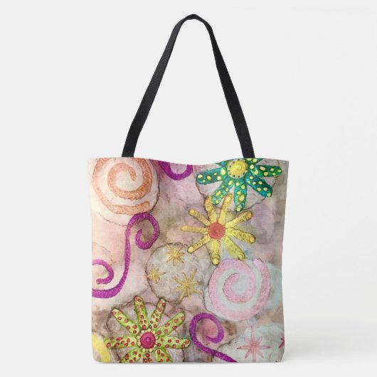 „Beach Vibes“-Tasche Pint-Tote Bag Tasche (Rückseite)