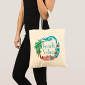 Beach Vibes Tote Bag Tragetasche (Vorderseite (Produkt))