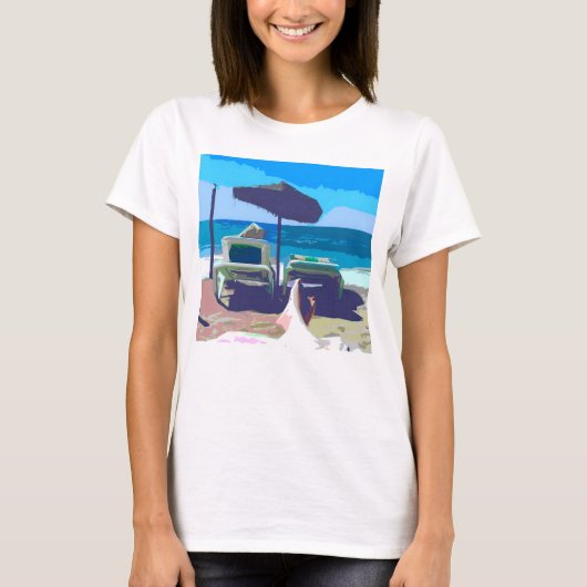 Beach Vibest T-shirt (Vorderseite)