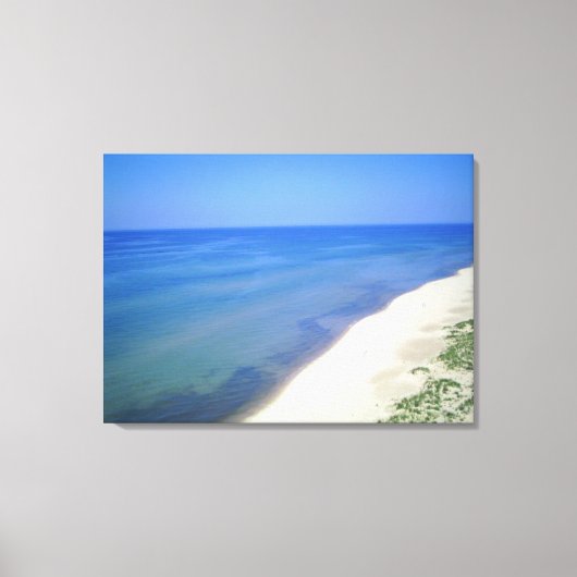 Beach View 1 auf Leinwand (Vorderseite)