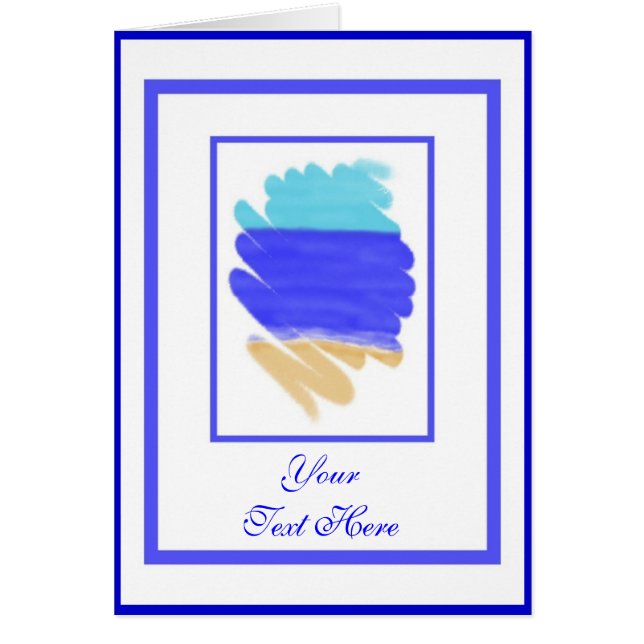Beach View Card (Vorne)