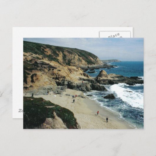 Beach View in Bodega Bay, CA Postcard Postkarte (Vorne/Hinten)