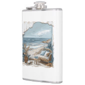 Beach Vision - Fenster "Beach View" Flachmann (Links)