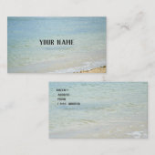 beach visitenkarte (Vorne/Hinten)