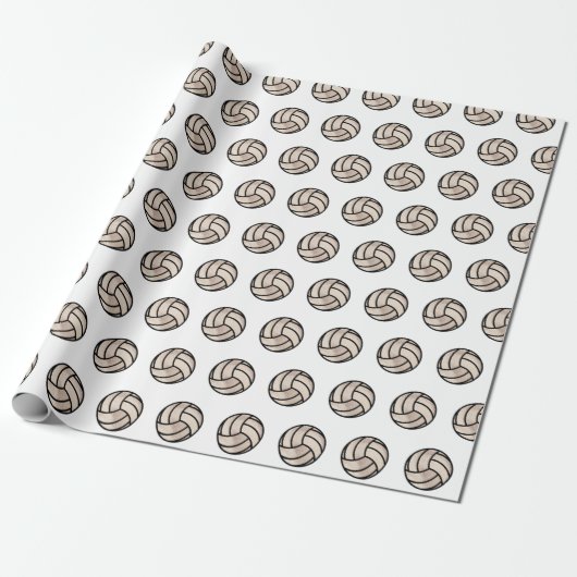 Beach Volley Ball Geschenkpapier (Ungerollt)