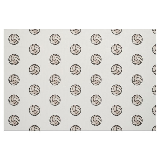 Beach Volley Ball Stoff (Fat Quarter (45,7 x 55,9 cm))