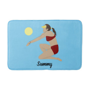 Beach Volleyball Badematte