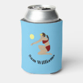 Beach Volleyball Dosenkühler (Kanne Rückseite)