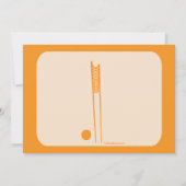 Beach Volleyball Einladung (Rückseite)