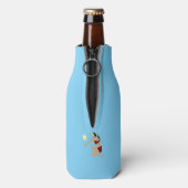 Beach Volleyball Flaschenkühler (Flasche Rückseite)