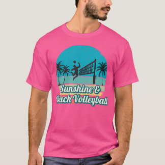 Beach Volleyball für Volleyball-Spieler T-Shirt