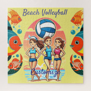 Beach Volleyball Girls Thunder_Cove Puzzle