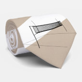 Beach Volleyball Krawatte (Gerollt)