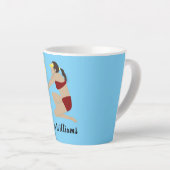 Beach Volleyball Milchtasse (Rechte Ecke)