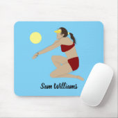 Beach Volleyball Mousepad (Mit Mouse)