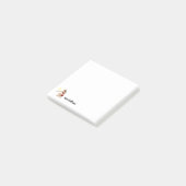 Beach Volleyball Post-it Klebezettel (angewinkelt)