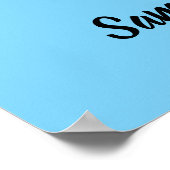 Beach Volleyball Poster (Ecke)