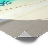 Beach Volleyball Poster 002 für Motivation (Ecke)