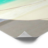 Beach Volleyball Poster 009 für Motivation (Ecke)