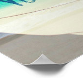 Beach Volleyball Poster 015 für Motivation (Ecke)