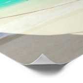 Beach Volleyball Poster 017 für Motivation (Ecke)