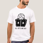 Beach Volleyball Pubs T-Shirt (Vorderseite)