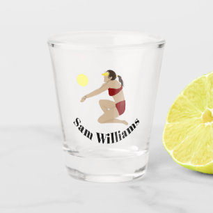 Beach Volleyball Schnapsglas