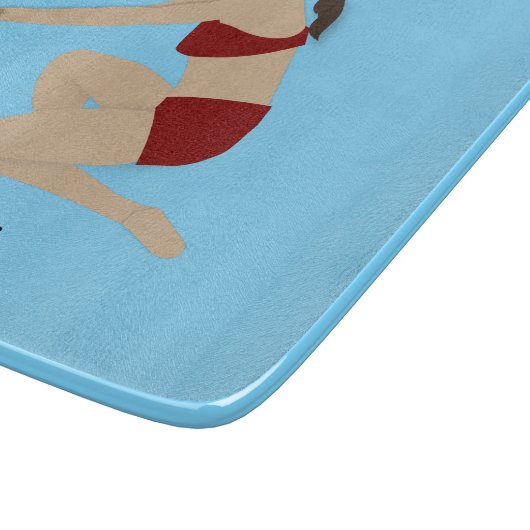 Beach Volleyball Schneidebrett (Ecke)