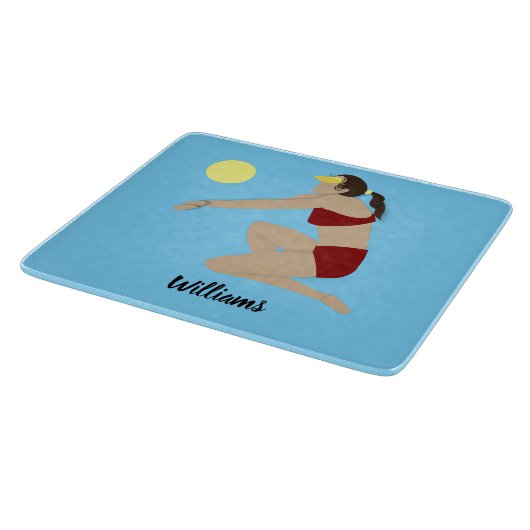 Beach Volleyball Schneidebrett (Ecke)