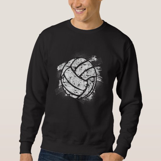 Beach Volleyball Setters Team Trainer Spuk Sweatshirt (Vorderseite)
