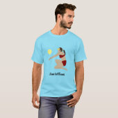 Beach Volleyball T-Shirt (Vorne ganz)