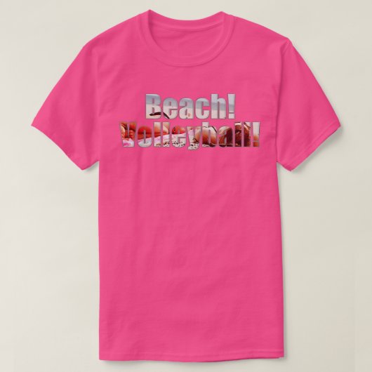 Beach Volleyball T-Shirt (Design vorne)