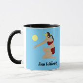 Beach Volleyball Tasse (Links)