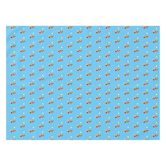 Beach Volleyball Tischdecke (Vorderseite (Horizontal))