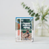 Beach Volleyball Trading Card Souvenir Telefonnummerkarte (Stehend Vorderseite)